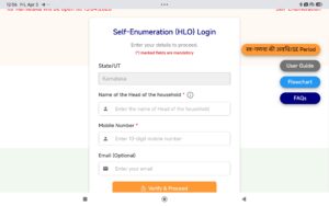 Census 2027 Self Enumeration