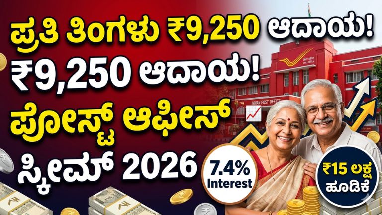 Post Office Monthly Income Scheme 2026